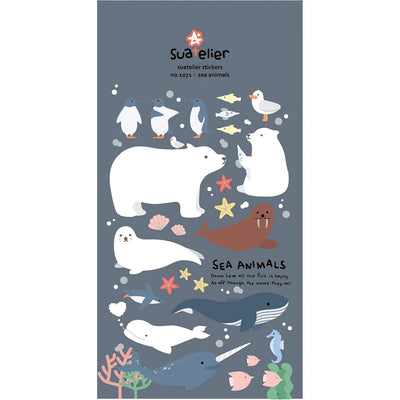 Sea Animals Stickers - 1071