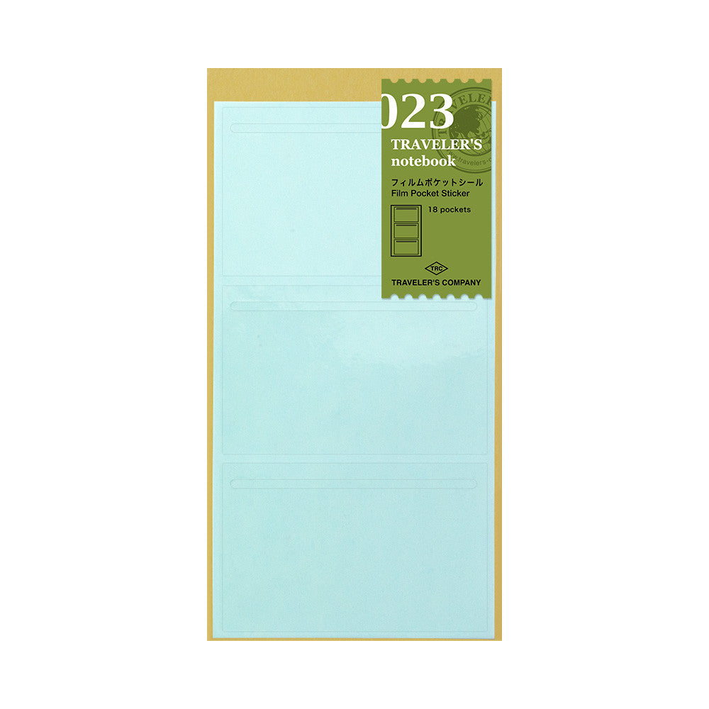 023 Film Pocket Stickers - TRAVELER'S Notebook Insert