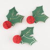 Holly Honeycomb Place Cards - Pack of 8