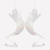 Spinning Ghost Decorations - Pack of 10