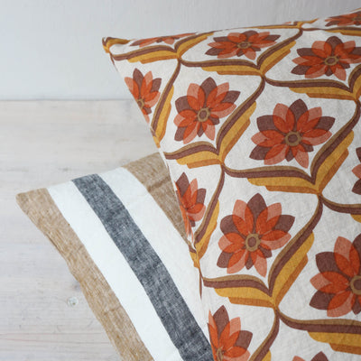 'Stevie Floral' Linen Cushion Cover