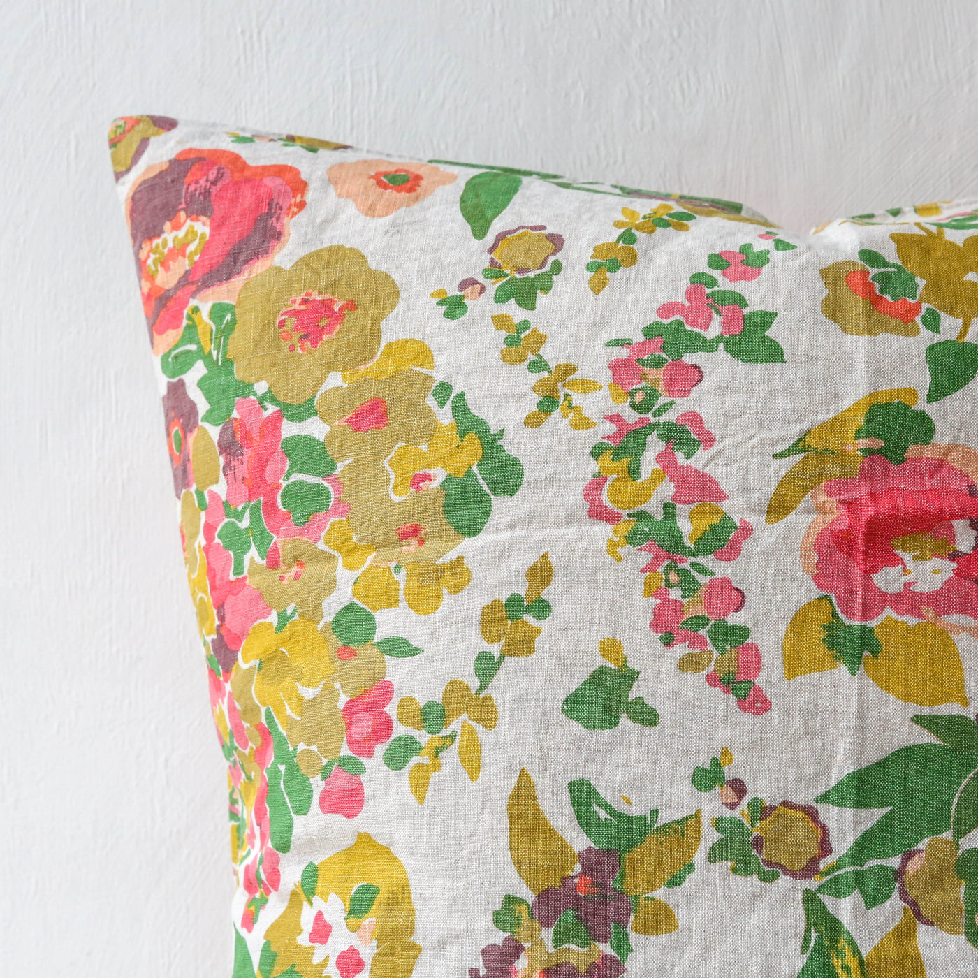 'Marianne's Floral' Linen Cushion Cover