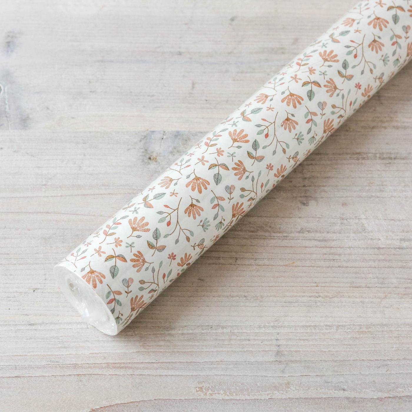 10m Floral 'Merle' Design Paper Gift Wrap Roll