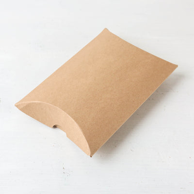 Pack of 10 Kraft Pillow Boxes