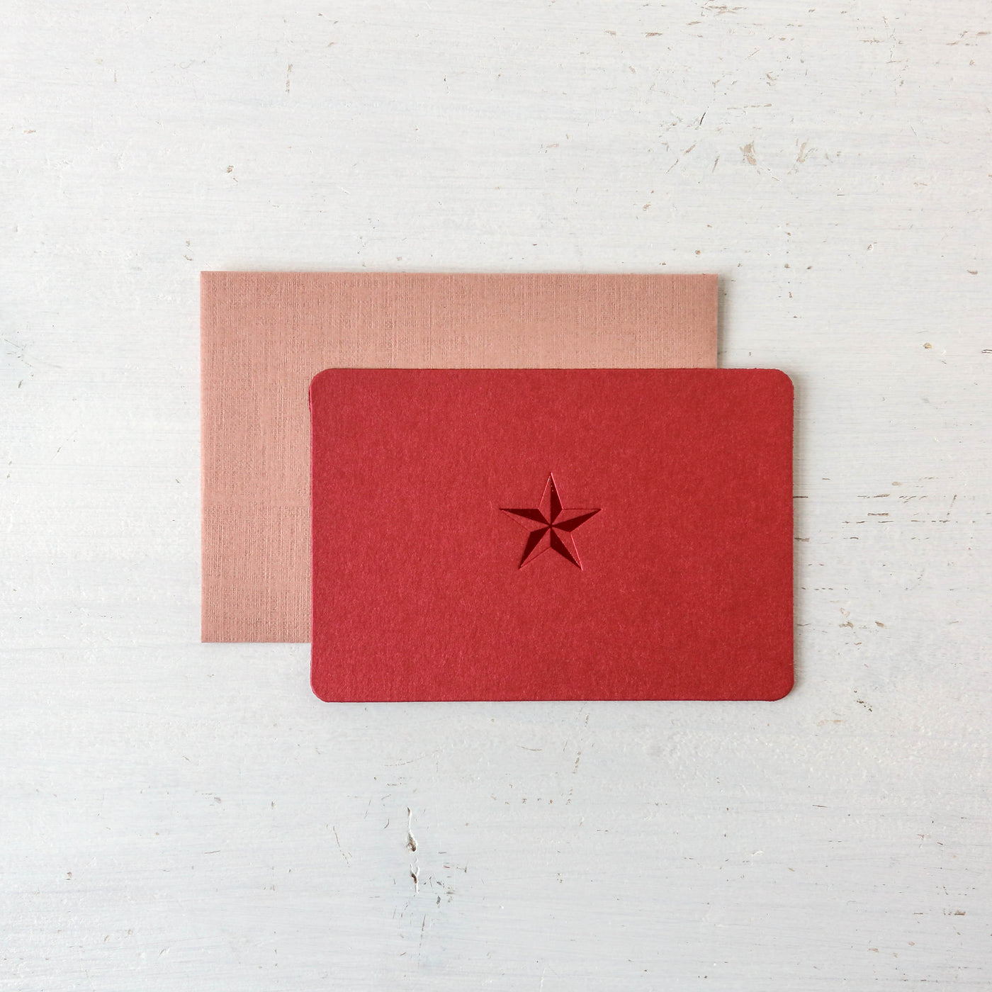 Garnet Star Mini Card