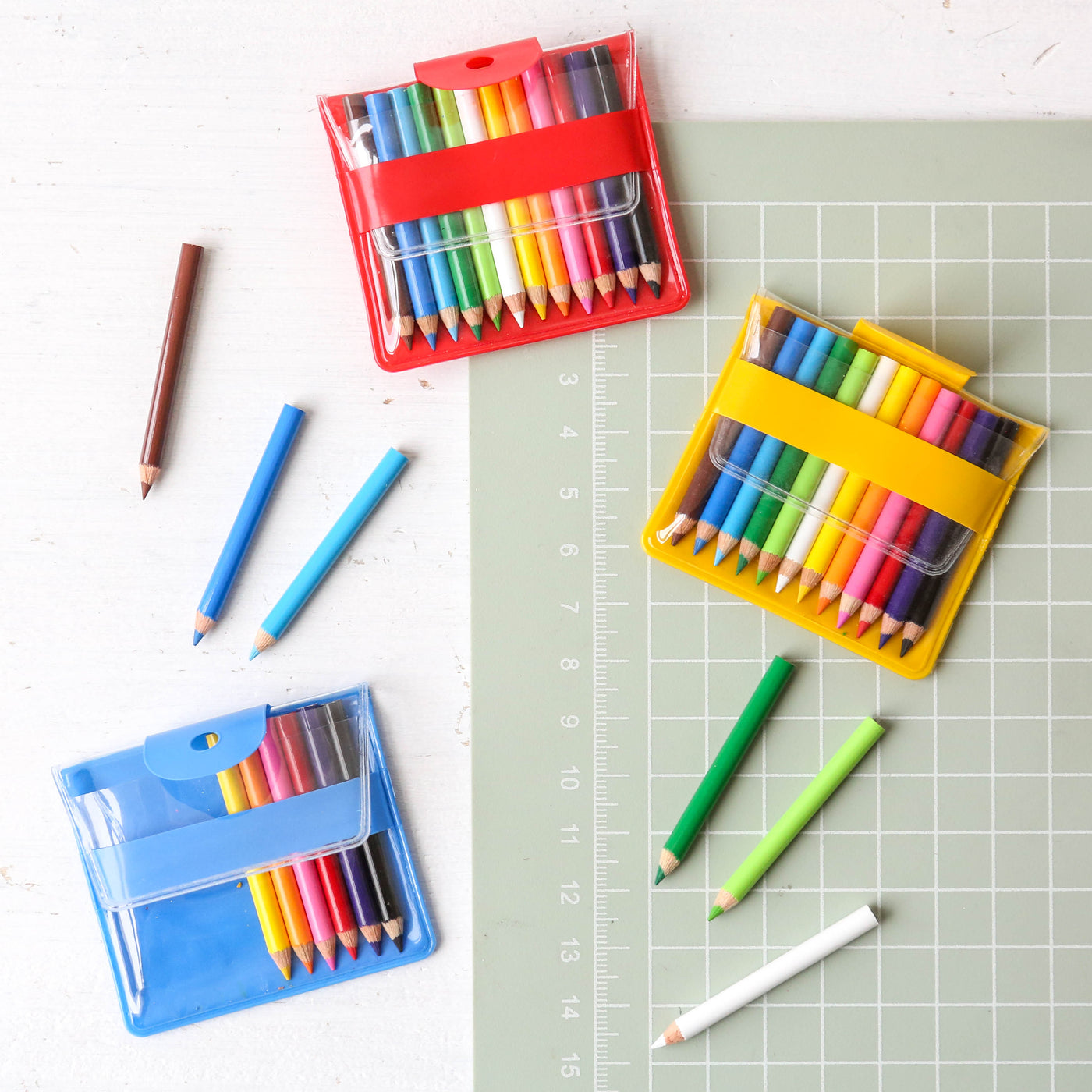 Pocket Coloured Pencils - Set of 12