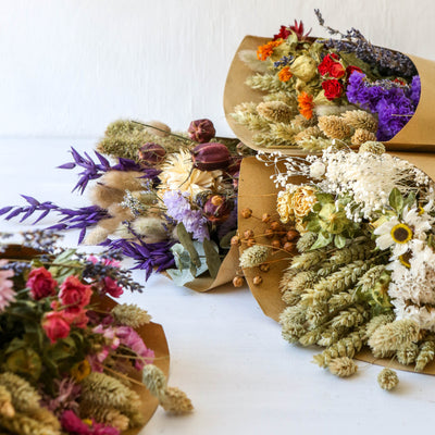 Small Dried Flower Bouquet - Naturals