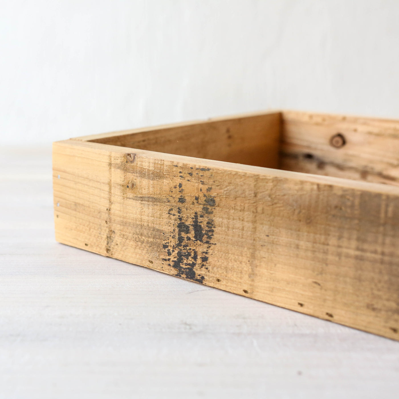 Recycled Wooden Box - Square