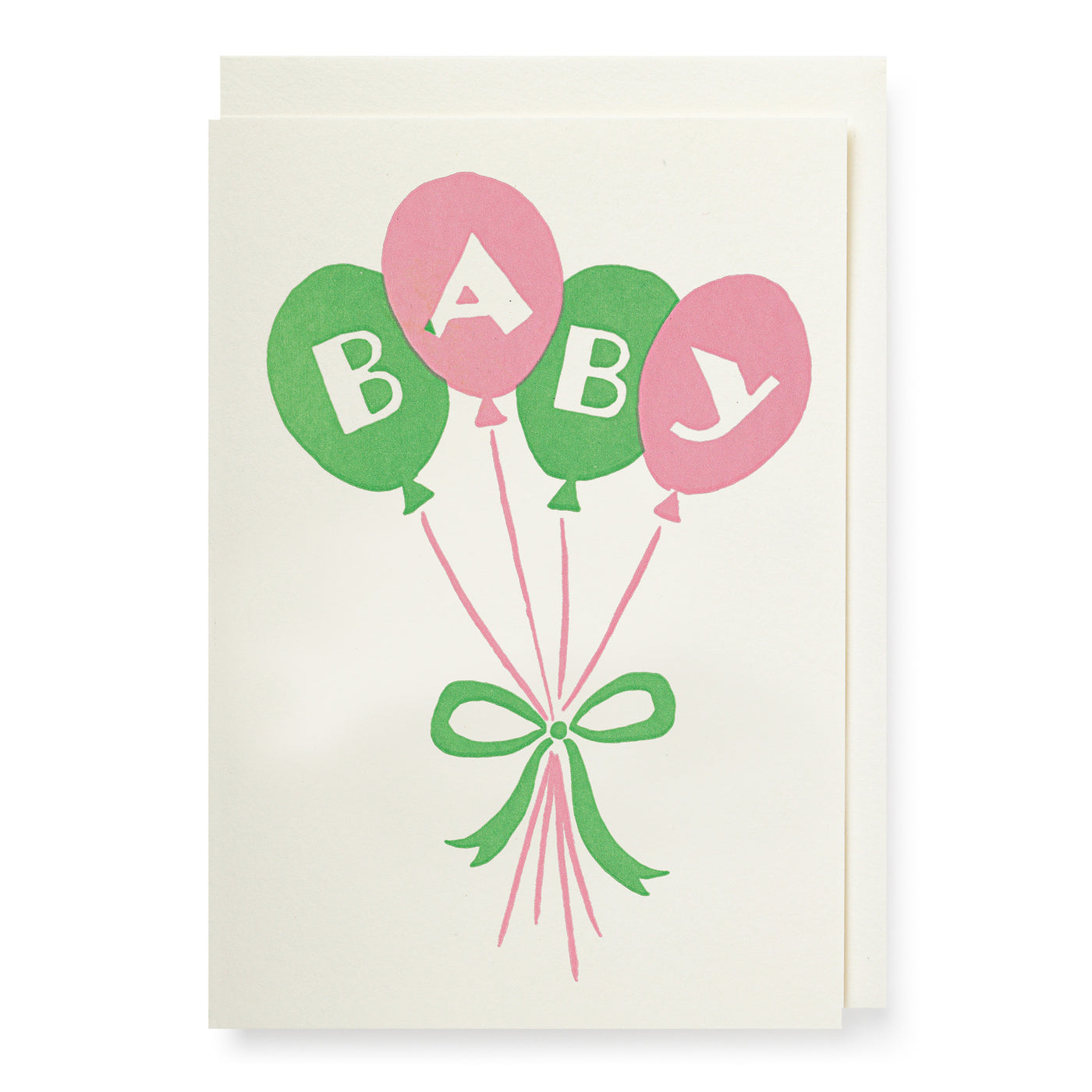 Baby Balloons Mini Card