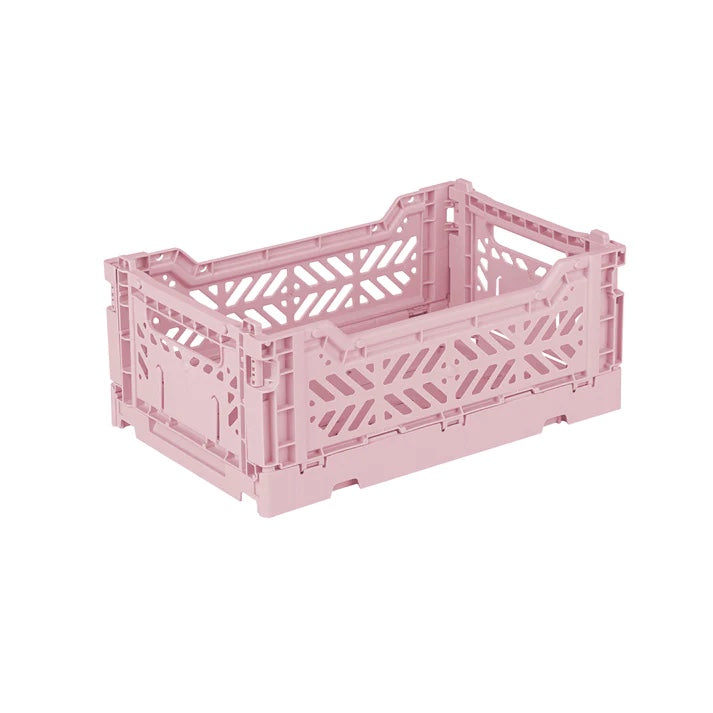Mini Folding Storage Crate - Cherry Blossom