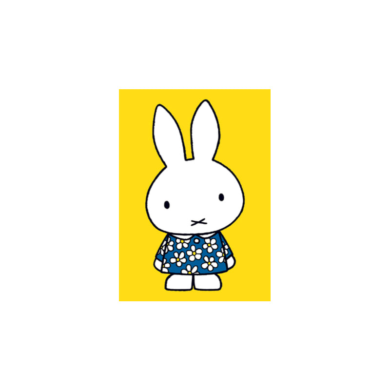 Miffy in a Flowery Dress Mini Card