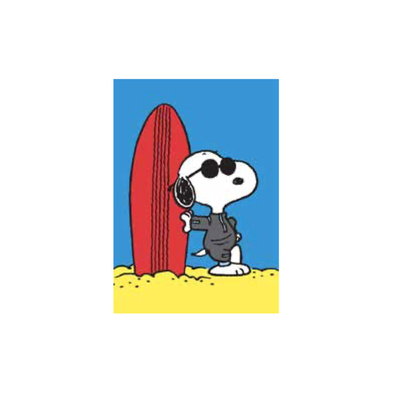 Snoopy Dog Surfboard Mini Card