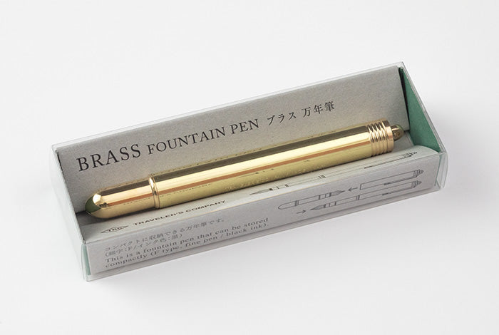 TRAVELER'S COMPANY BRASS Fountain Pen
