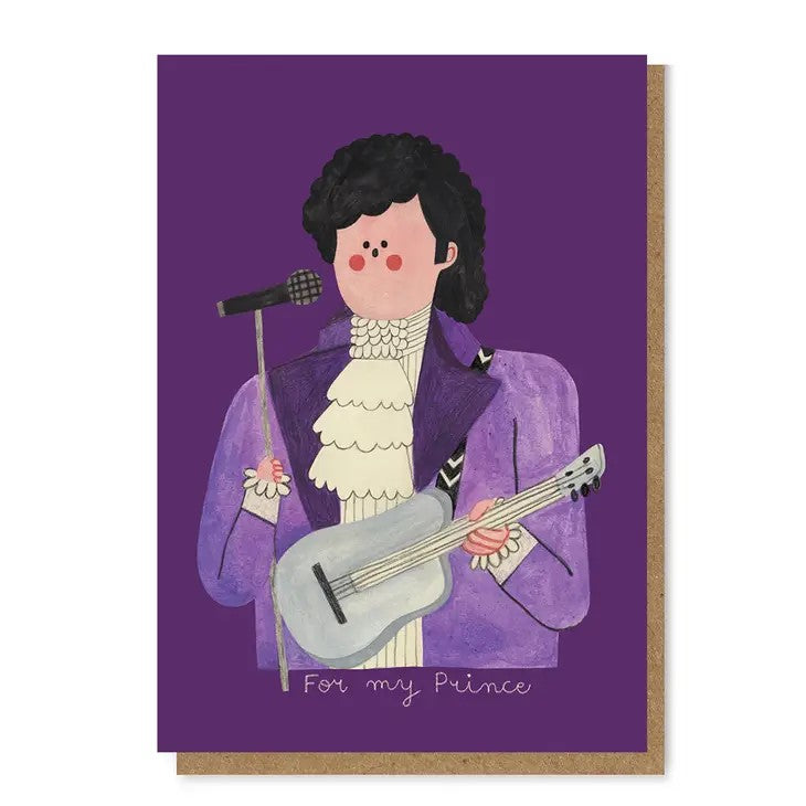 Prince Greetings Card