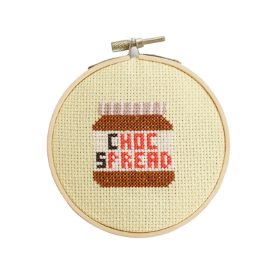 Chocolate Spread Cross Stitch Kit