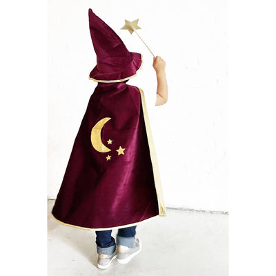 Magician Dress Up Costume - Wine Red