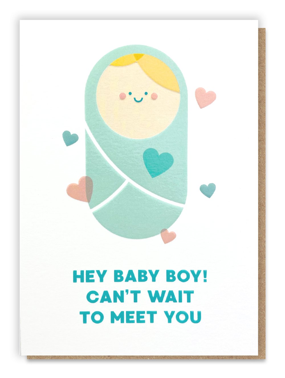 Hey Baby Boy Card