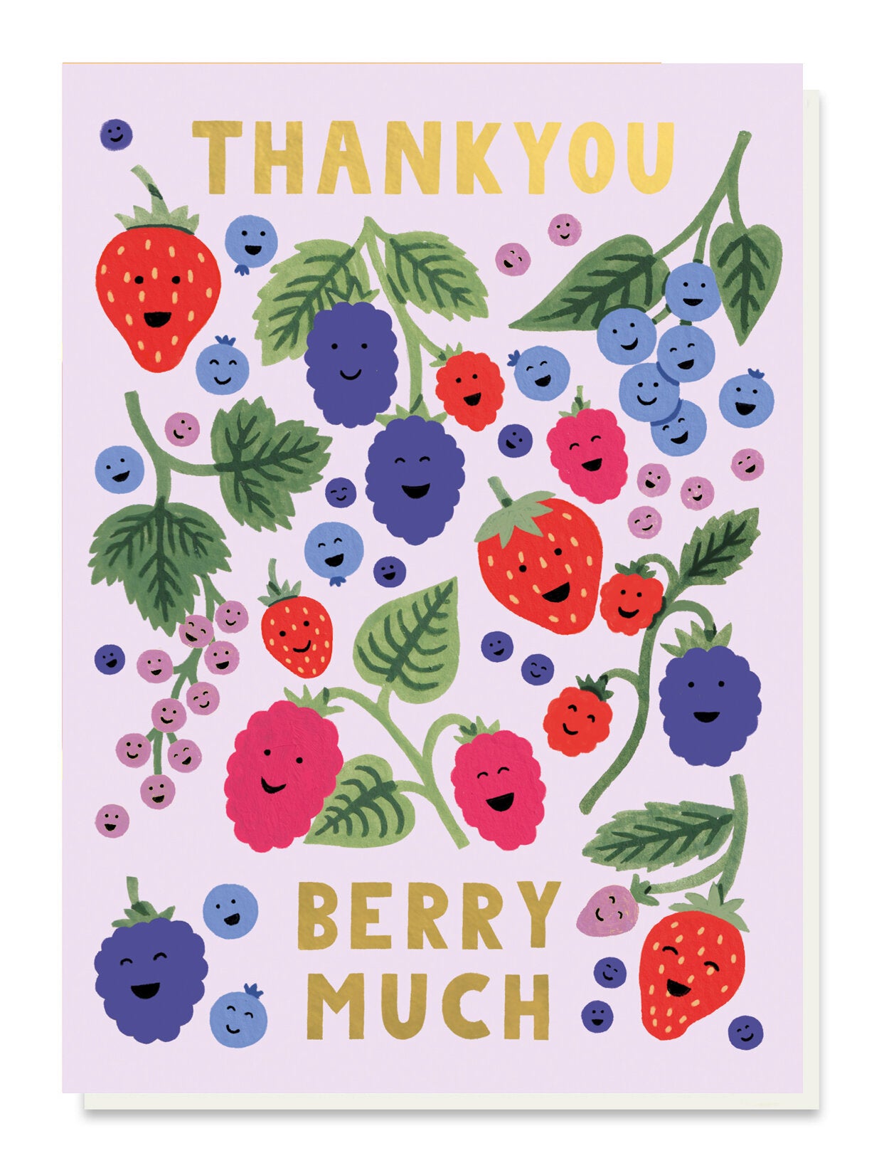 Thank You Berry Much Card