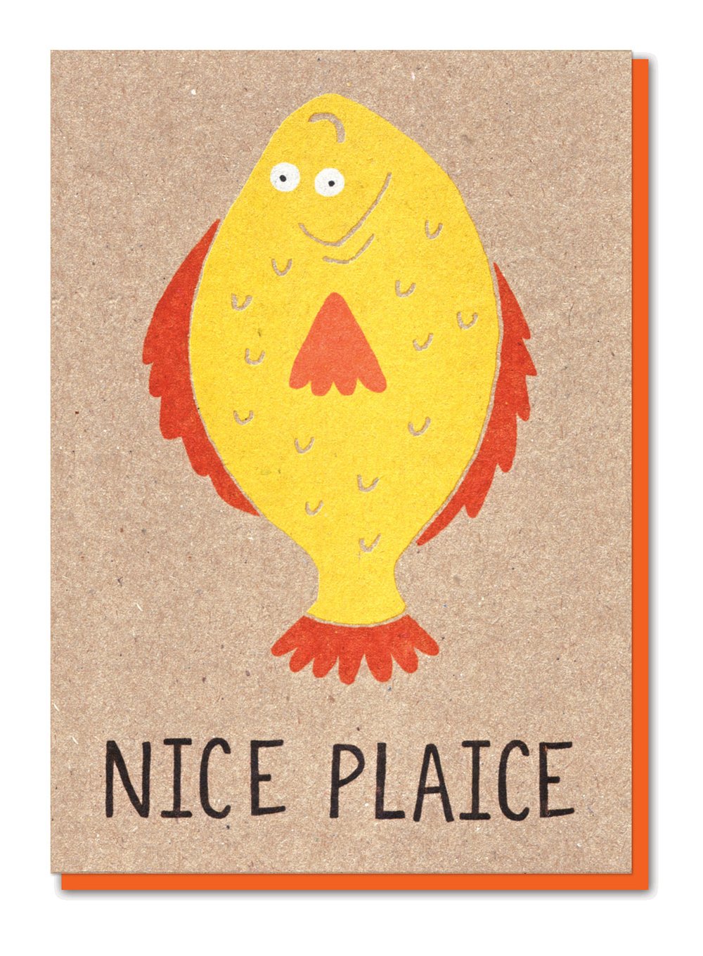 Nice Plaice New Home Card