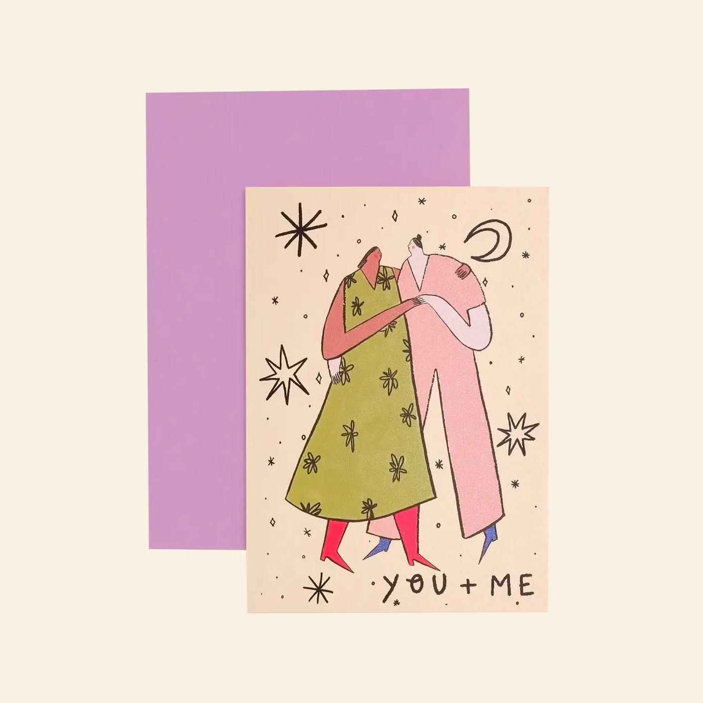 You & Me, Woman + Woman Love Card