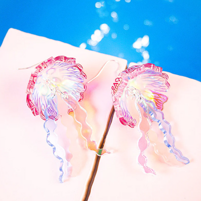 Moon Jellyfish Earrings