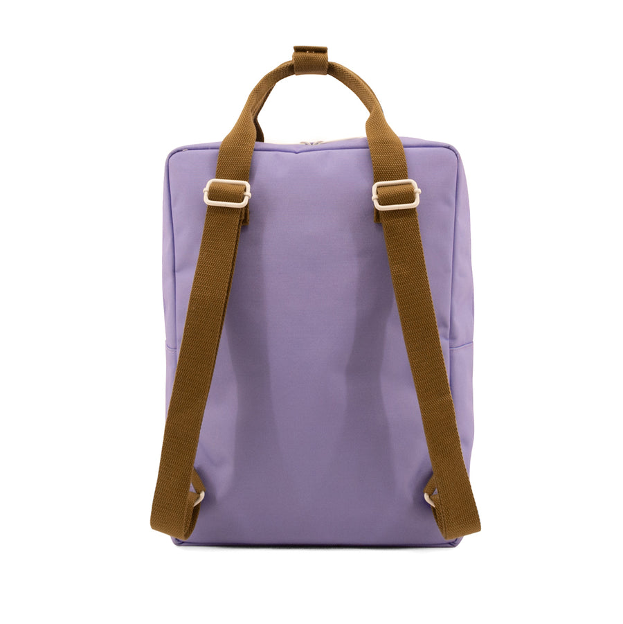 Large Envelope Farmhouse Backpack - Blooming Purple