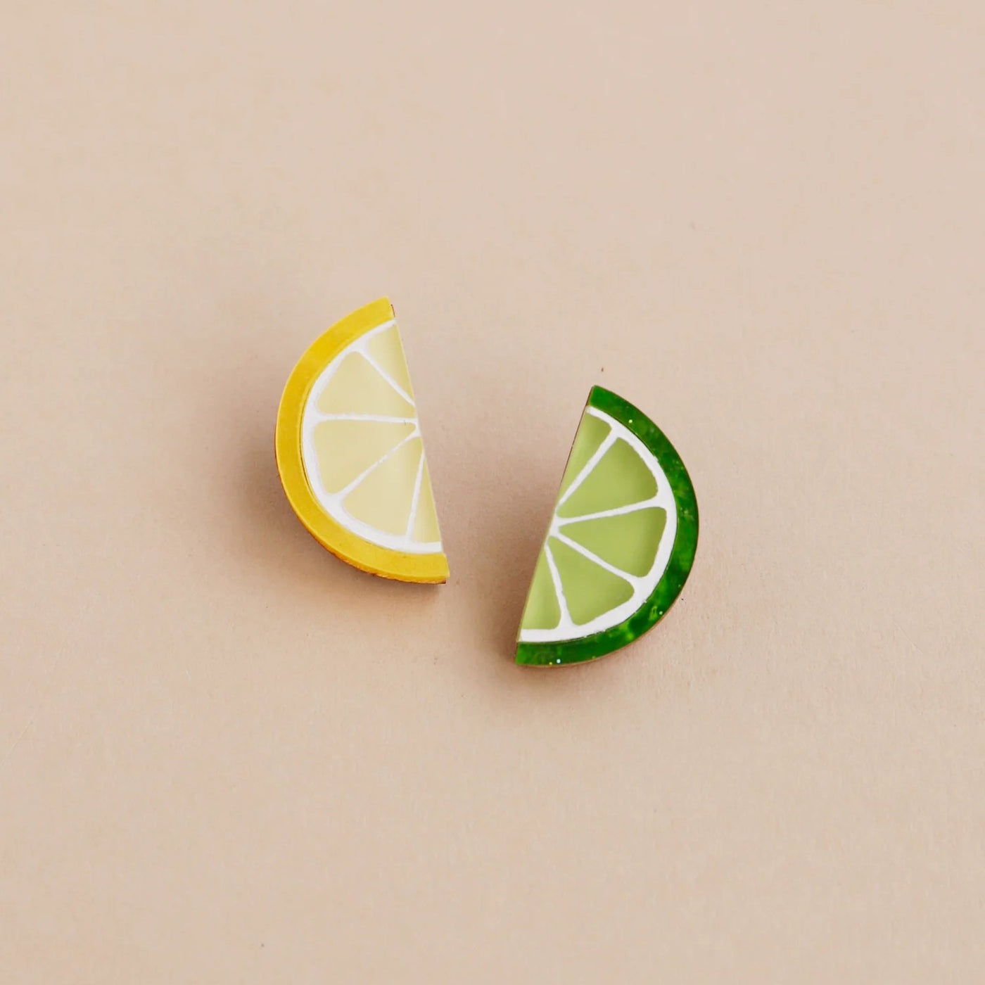 Lemon & Lime Slice Studs