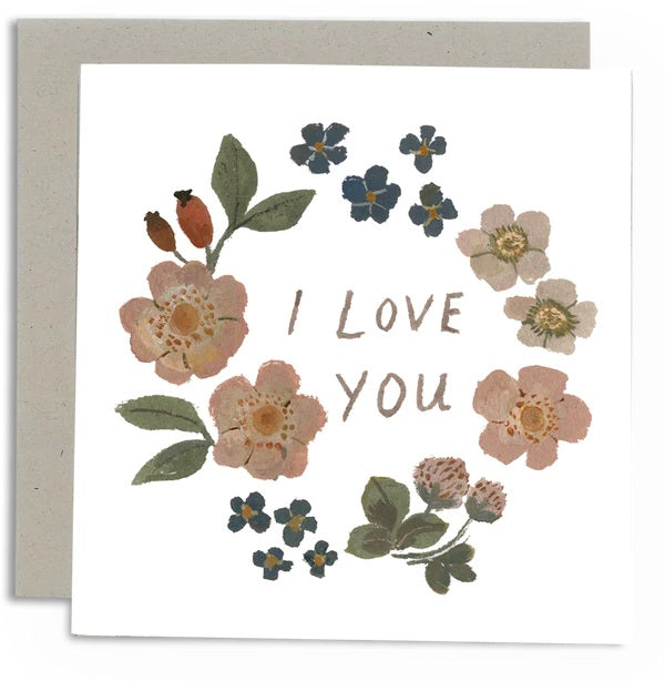 Love In Flowers Card