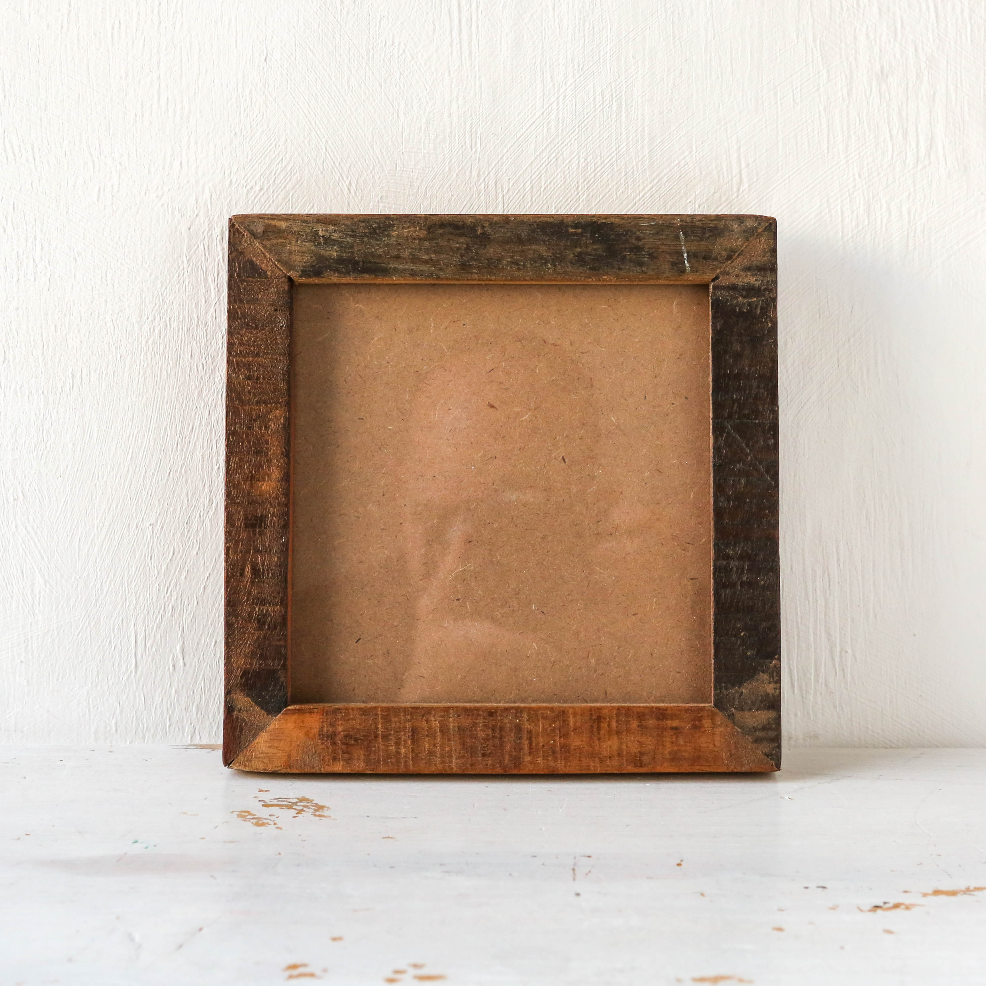 Reclaimed Wood Photo Frame Small Square