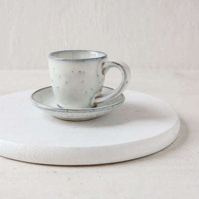 Nordic Sand Espresso Cup with Saucer