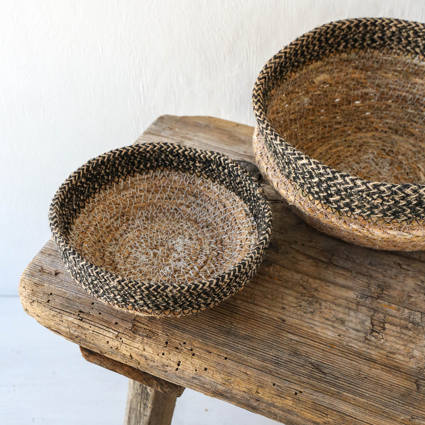 Seagrass Bowl Baskets - Pair