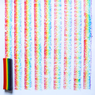 Rainbow Wax Crayon