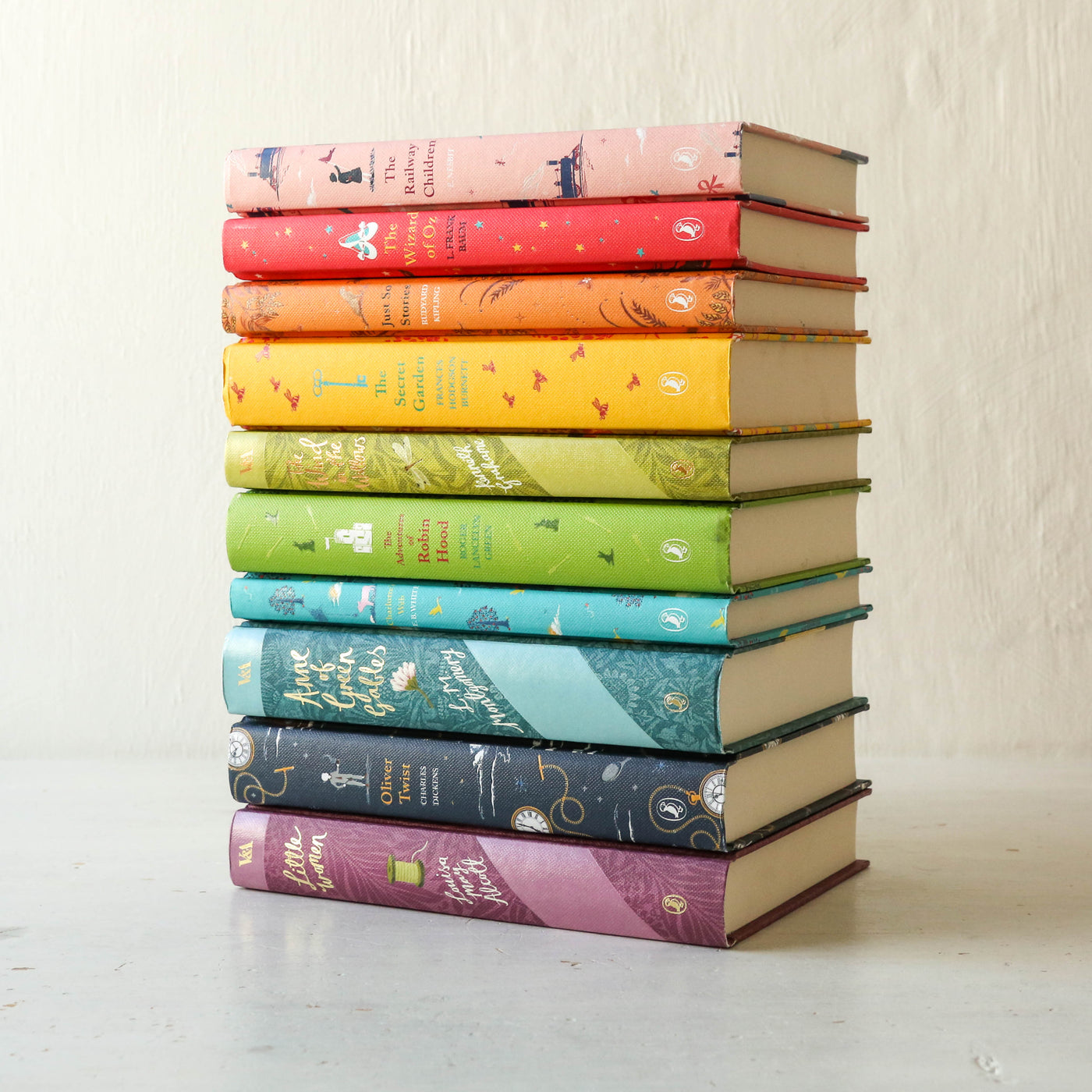 A Rainbow of Books