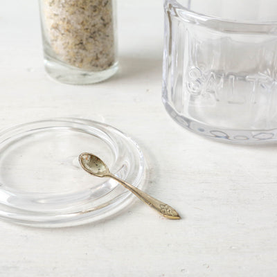 Decorative Metal Salt Spoon