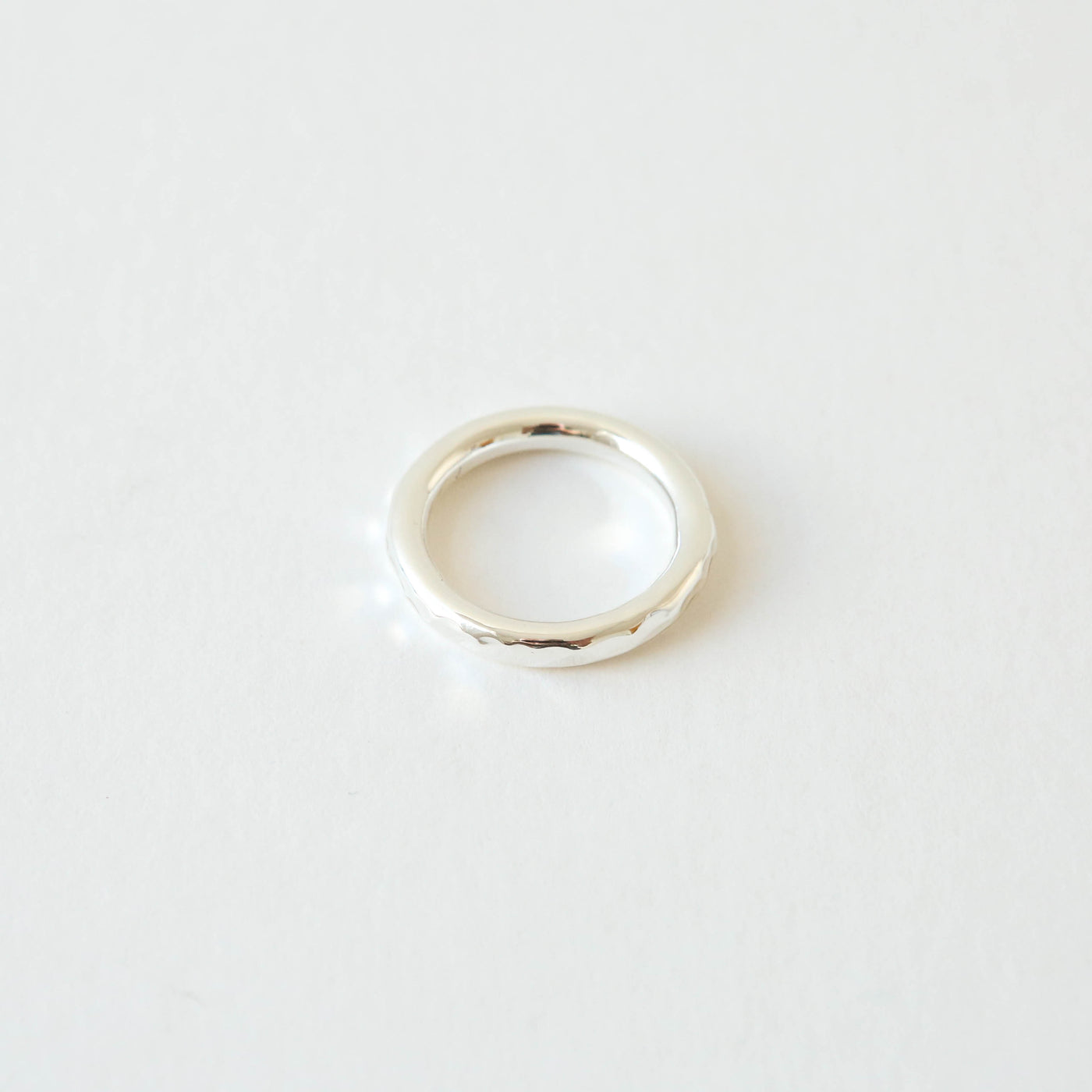 Olive Organic Ring - Silver Plated