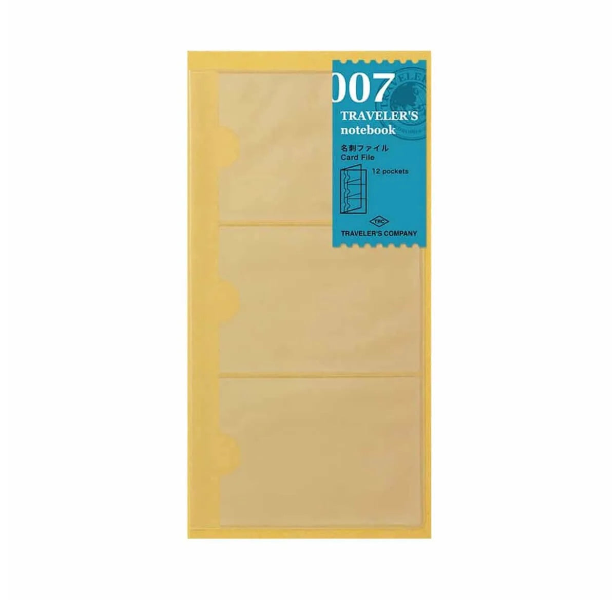 007 Card File - TRAVELER'S Notebook Insert
