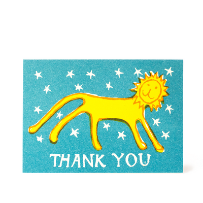 Pack of 6 Small Thank You Cards