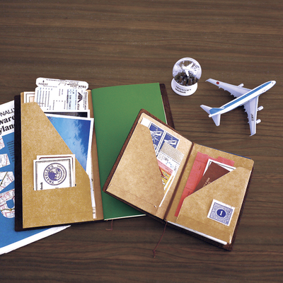 010 Kraft File - Passport TRAVELER'S Notebook Insert