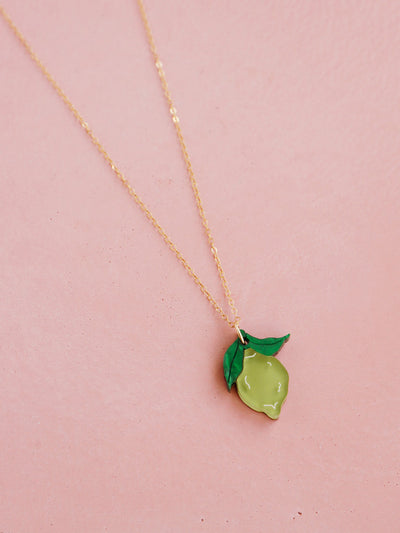 Mini Lime Necklace