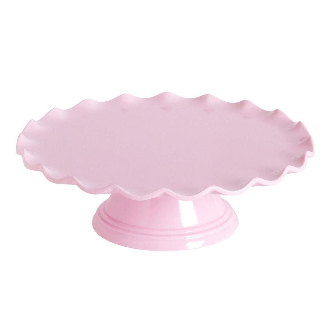 Pink Wave Melamine Cake Stand