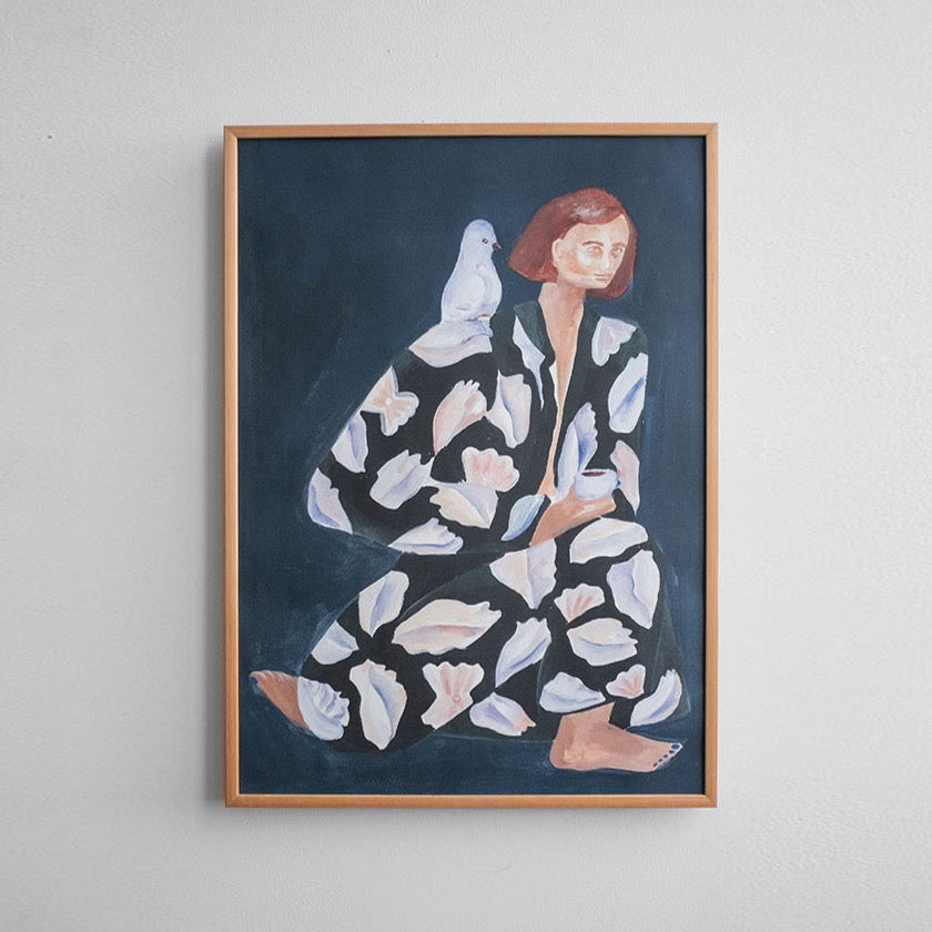 SALE 'Skrud Snäcka' Print by Sofia Lind 50×70 cm – Berylune