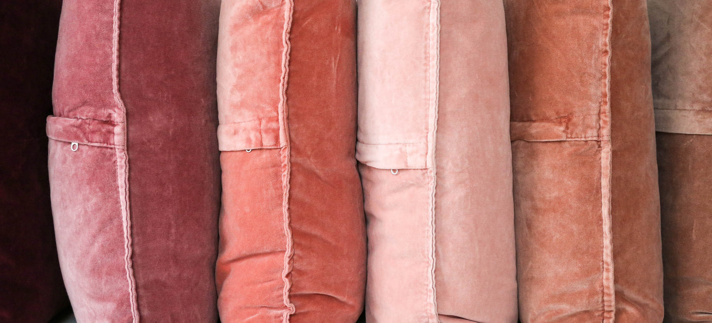 Tonal Velvet Cushion Covers
