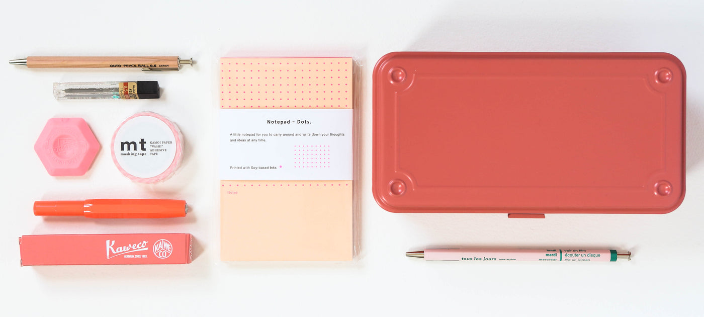 Coral Stationery Edit