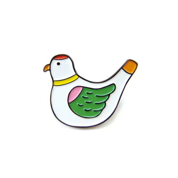 Hightide Retro Pin Badge
