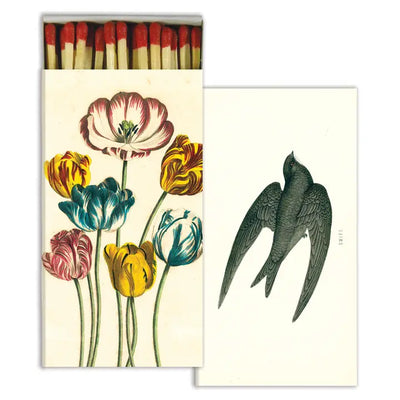 Variegated Tulips & Swift Boxed Matches