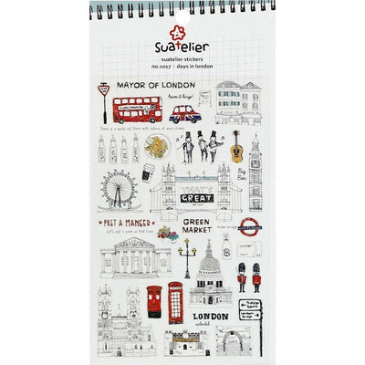 Days in London Stickers - 1017 By Suatelier