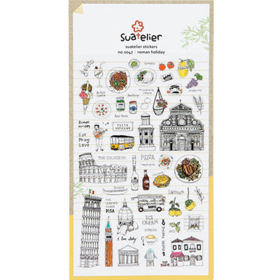 Roman Holiday Stickers - 1047 By Suatelier