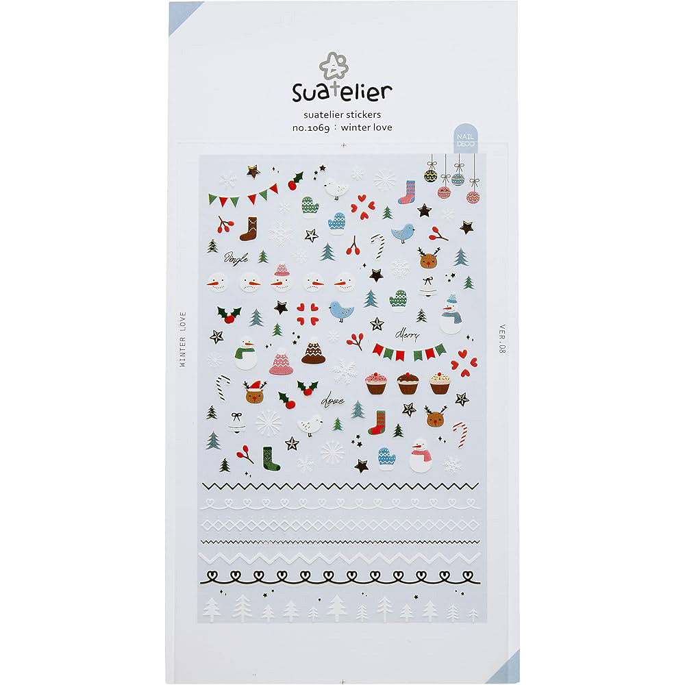 Winter Love Stickers - 1069 By Suatelier