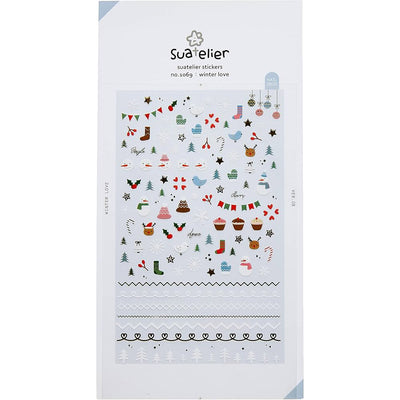 Winter Love Stickers - 1069 By Suatelier