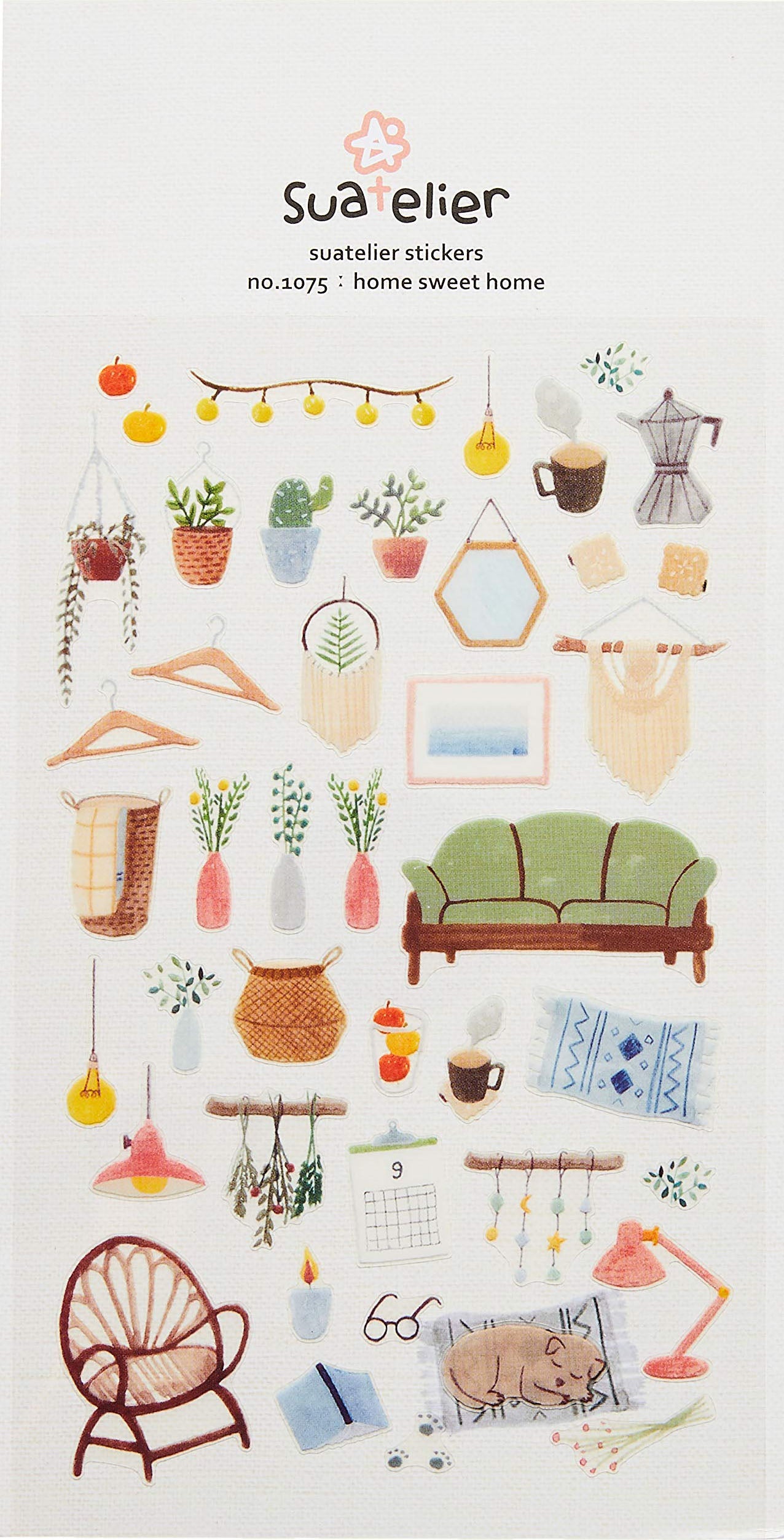Home Sweet Home Stickers - 1075 By Suatelier